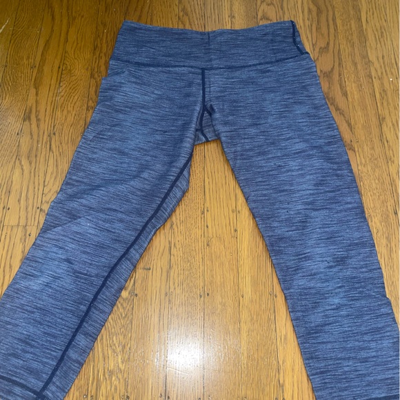 Navy Lulu leggings - Picture 1 of 3